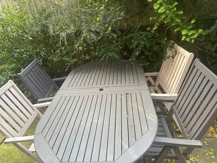 Photo of free Garden table and chairs (Mapperley Park NG3) #1