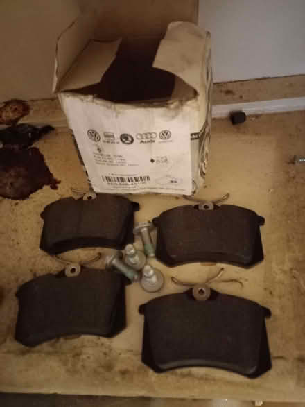 Photo of free Unused set of 4 A4 brake pads (Gillingham ME7) #1