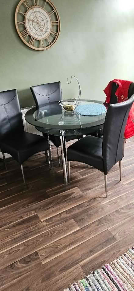 Photo of free Table and chairs (Mapplewell S75) #1