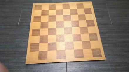 Photo of free Wooden Chess or Draughts board (LE5) #1