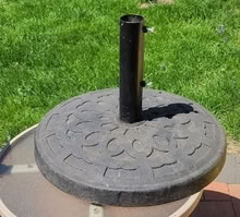Photo of free Weighted stand for patio umbrella (North side of Elmhurst) #1