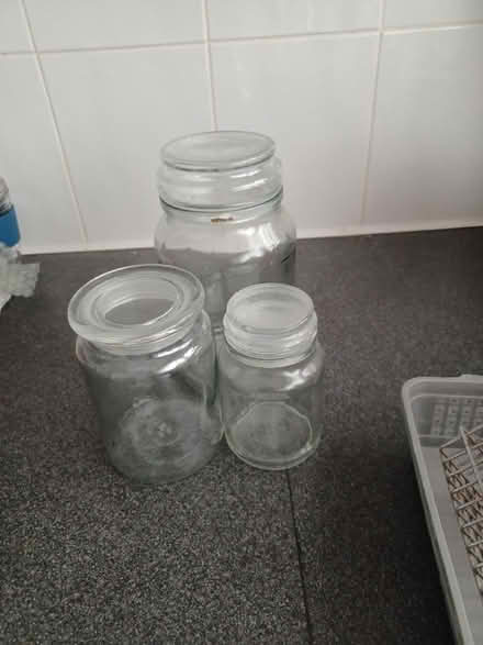 Photo of free Storage jars (Parkwood Rainham ME8) #1