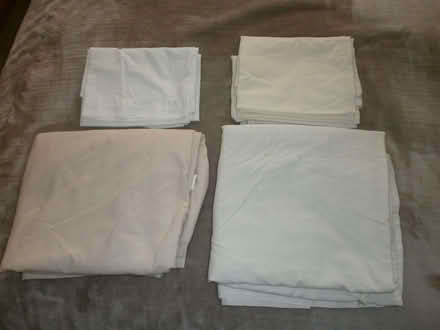 Photo of free Double Bed Flat Sheets & Pillow Cases VGC (Bryn WN4) #1