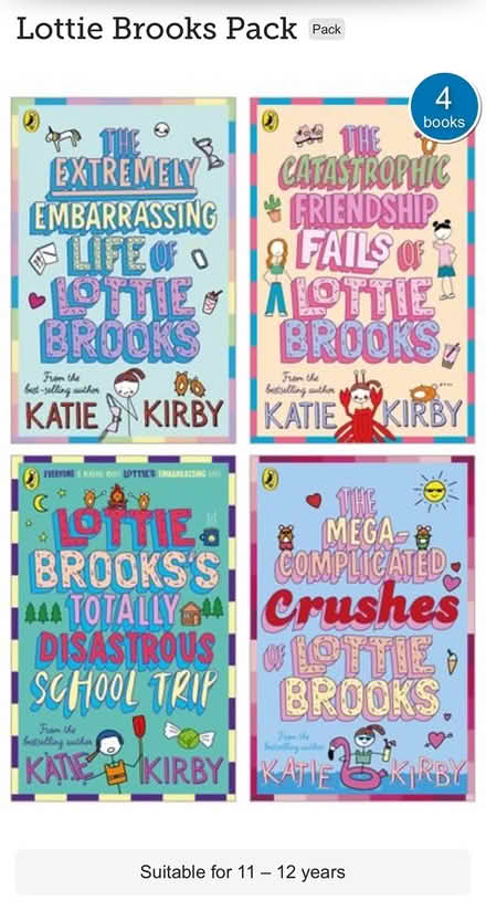 Photo of Any Lottie Brooks books (W3) #1
