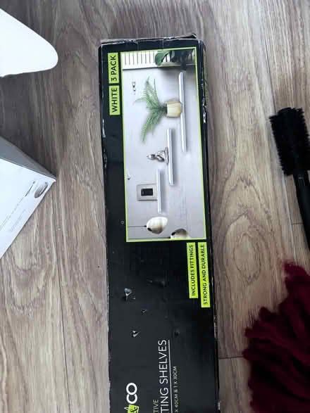 Photo of free Wood shelves (HA6 1PG) #1