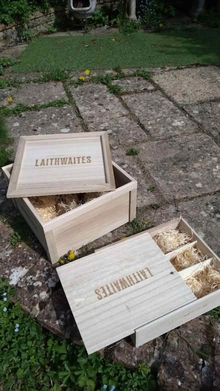 Photo of free Wooden wine boxes (Leckhampton GL53) #1