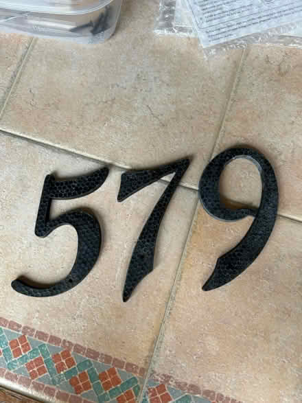 Photo of free 4 inch house numbers (Elkridge rte103 & rte100) #1