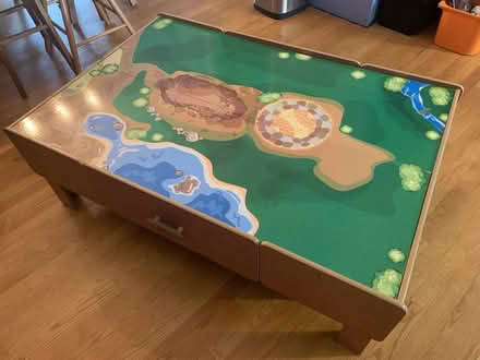 Photo of free Large train table (Beaverbrook) #1
