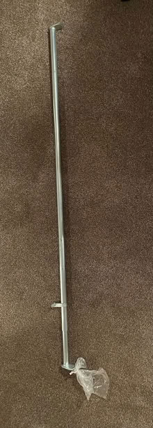 Photo of free Shower curtain rod (Alta Vista / Riverside) #1