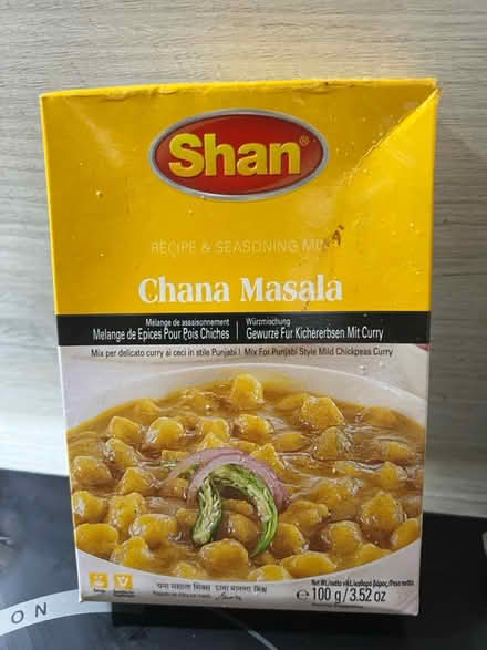 Photo of free Chickpea curry flavour packet (RH12) #1