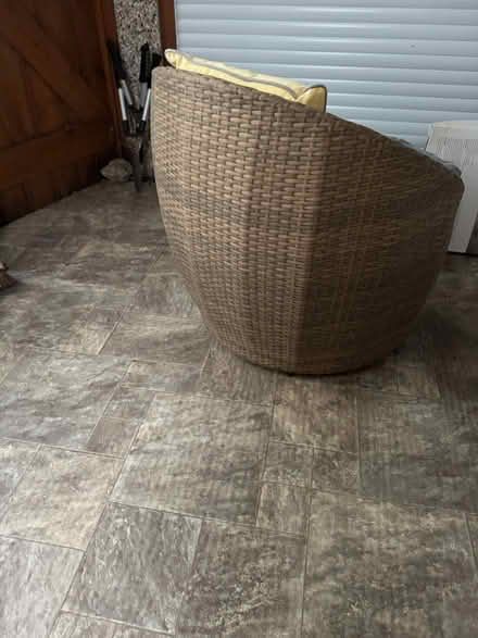 Photo of free Rattan chair (Wigston LE18) #3