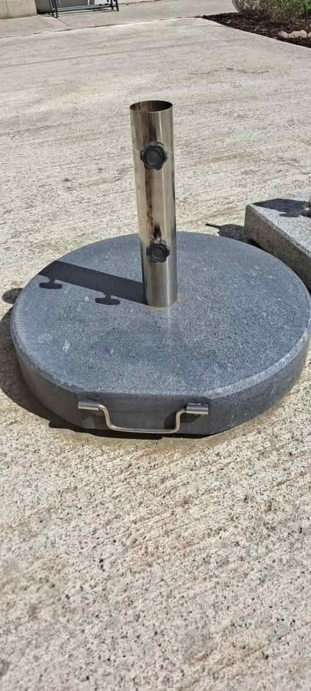 Photo of free Parasol base (Mogeely, Co.Cork) #1