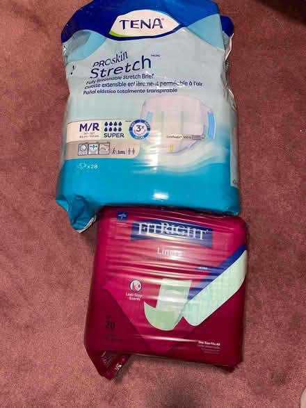 Photo of free Incontinence supplies (Halfmoon, NY) #2