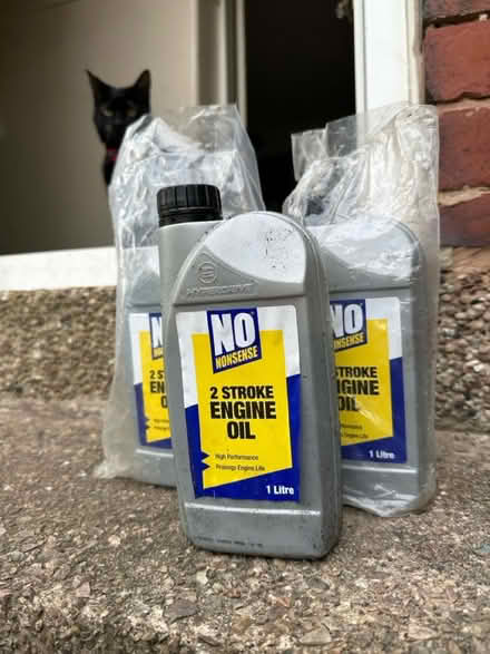 Photo of free 2 Stroke Engine Oil (Frecheville S12) #1