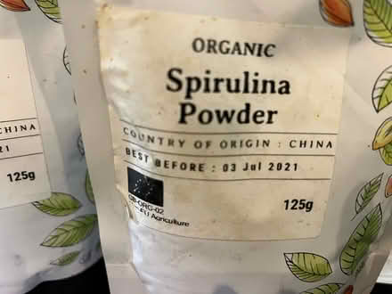 Photo of free Unopened organic powder (RH12) #2