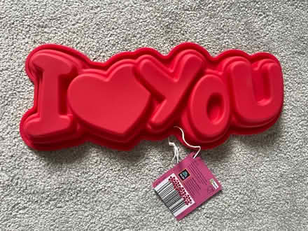 Photo of free “I love you” cake mould (Market Harborough) #1