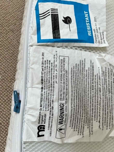 Photo of free Mothercare toddler mattress (Hinton Charterhouse) #2