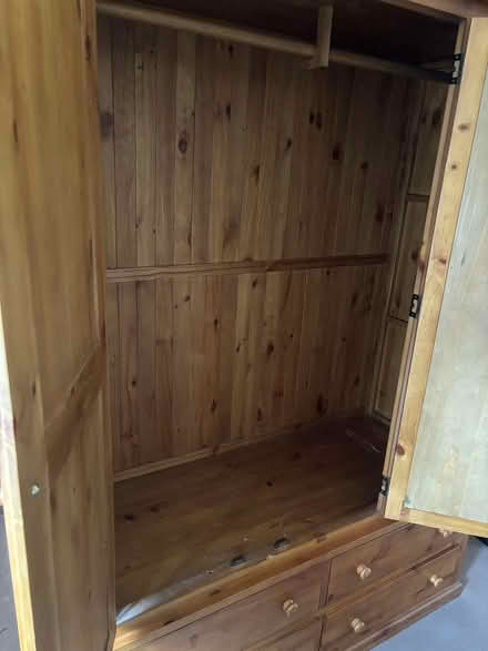 Photo of free Beautiful Solid Pine wardrobe (Chatham) #3