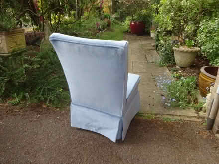 Photo of free Pale Blue Fabric Chair. (Royal Wootton Bassett SN4) #2