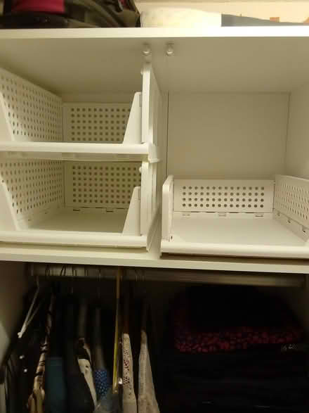 Photo of free Wardrobe organiser shelves (Tonbridge) #1