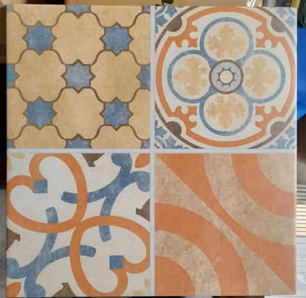 Photo of free Ten ceramic tiles (Saltford) #2