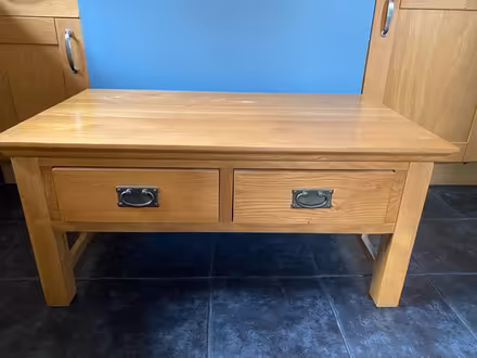 Photo of free Oak coffee table (Derby) #1
