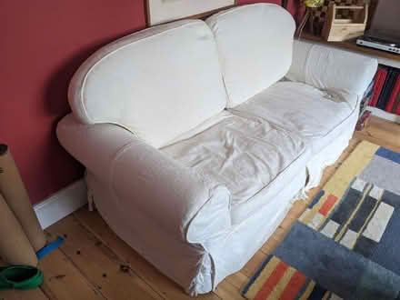 Photo of free Sofa in white (Bishopston BS7) #2