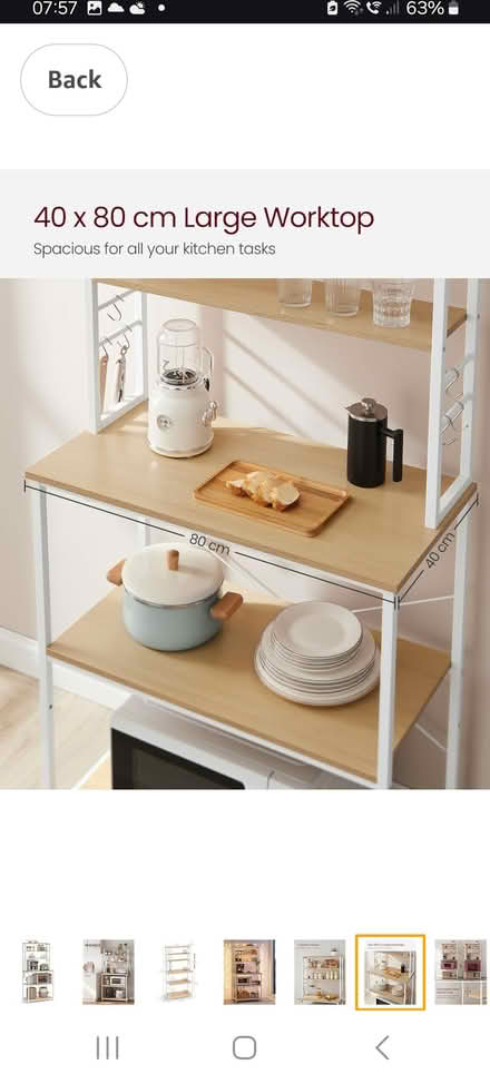 Photo of free Freestanding kitchen shelf unit (Whiteley village) #4