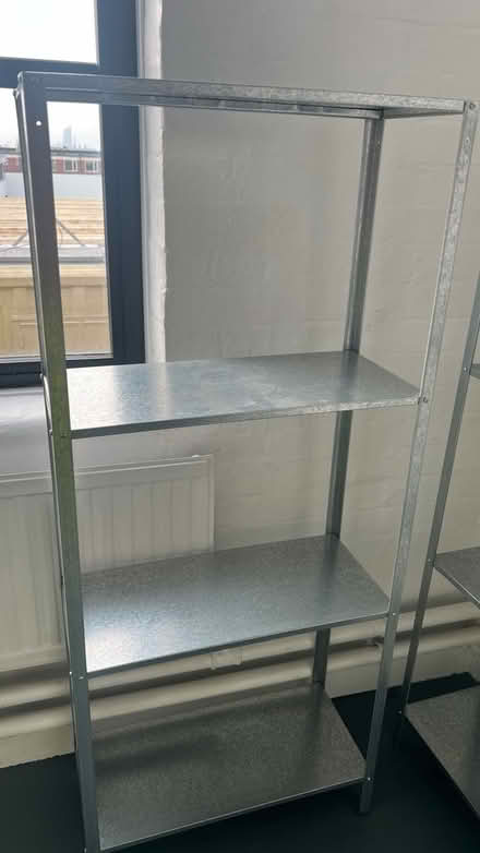 Photo of free Metal shelving units (North Acton, NW10 6TD) #3