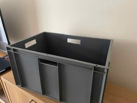 Photo of free Large Grey Plastic Tub (Cambridge CB4) #1