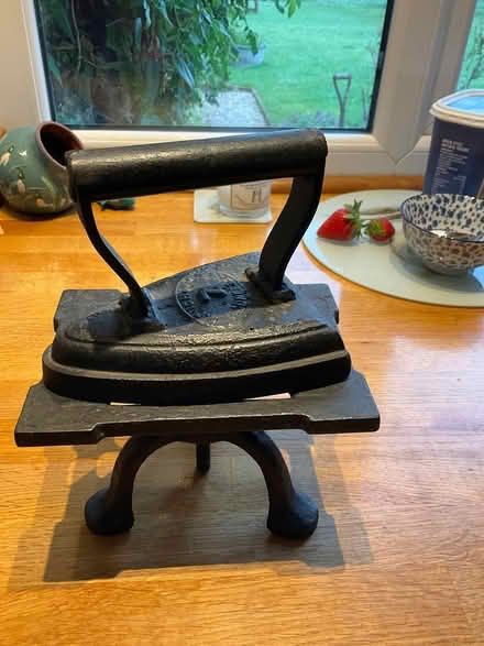 Photo of free Iron and stand (Erlestoke Devizes SN10) #1