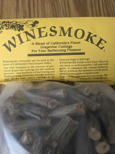 Photo of free "Wine smoke" BBQ sticks (San Mateo - 26th & Alameda) #1