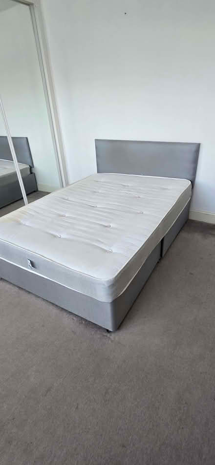 Photo of free Double bed and matress (North Finchley N12) #1