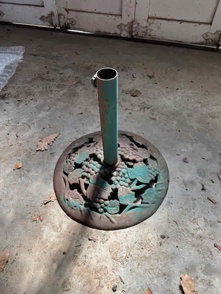Photo of free Heavy iron umbrella stand (Bromley) #2