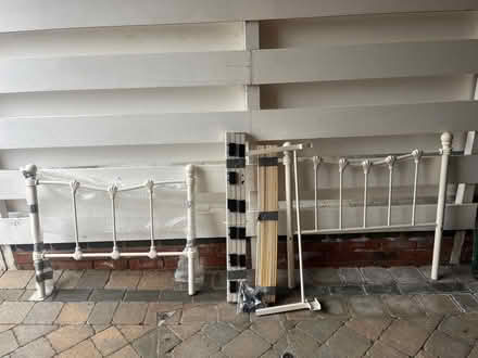 Photo of free Single metal bed (Knowle B93) #1