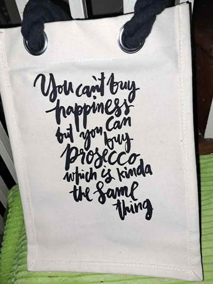 Photo of free Canvas Wine/Prosecco Bag (Brightwood-Takoma) #1