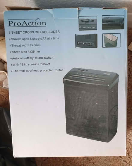 Photo of free Electric shredder (Bexleyheath DA7) #1