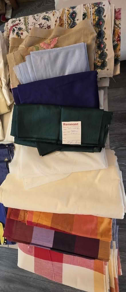 Photo of free Fabric and lining material remnants (Woodford IG8) #2