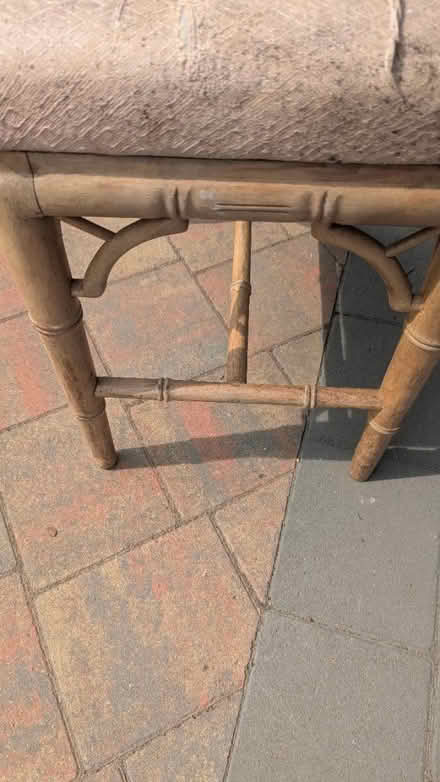 Photo of free Up cycling/re-upholstery stool (RG24 Old Basing) #4