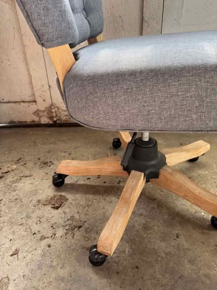Photo of free Office swivel chair grey not used (Bromley) #3
