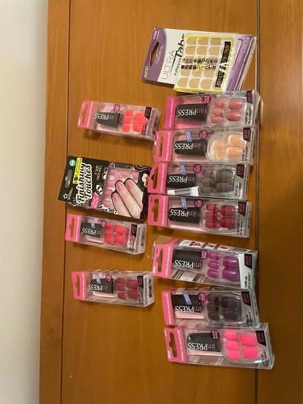 Photo of free Selection of unopened stick on nail sets (Surbiton KT6) #1