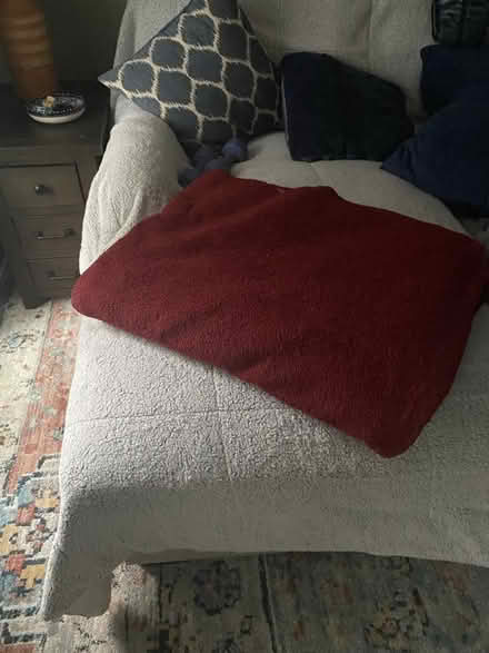 Photo of free queen size red blanket (Somerset) #1