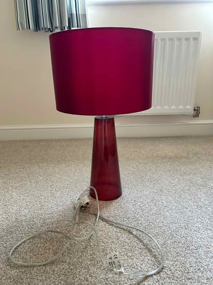 Photo of free Red table lamp (Whitehaven CA28) #1