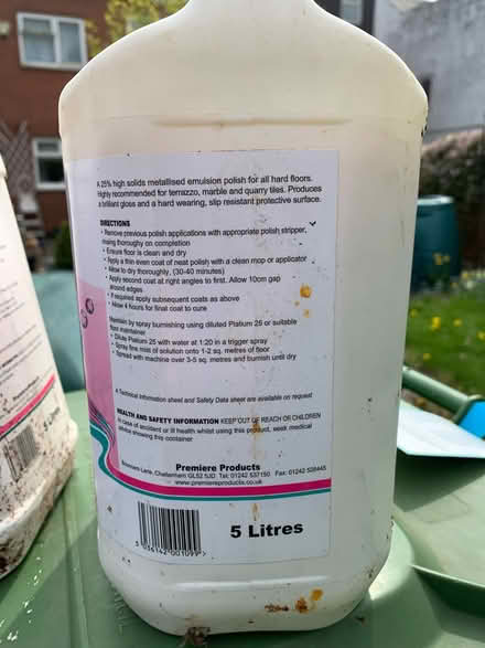 Photo of free Hard floors polish (DE56) #2