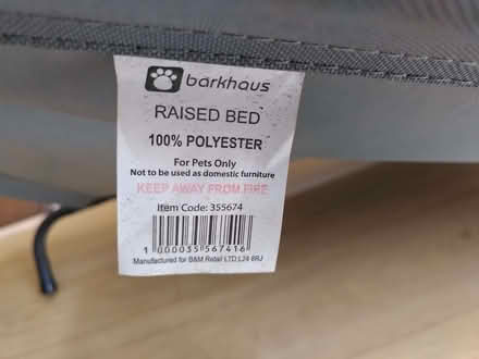 Photo of free Raised dog bed (Sutton Courtenay OX14) #3