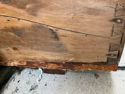 Photo of free Vintage Wooden Chest (Harding Street, Tenby) #2
