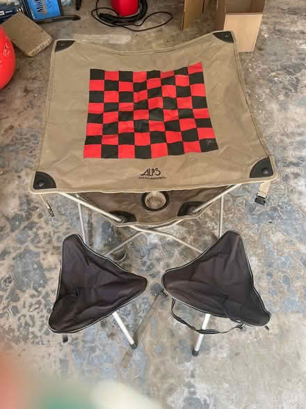 Photo of free Camping chairs, and table (Bothell west side of 228th.) #1