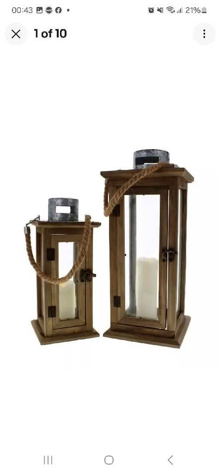 Photo of Garden Lanterns And Inflatable Hot Tub (CT9) #4