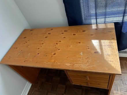 Photo of free Wooden Desk with 2 Drawers (Nepean, Centrepointe) #2