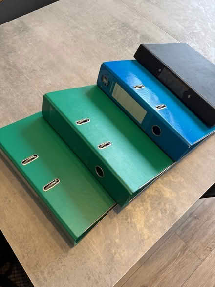 Photo of free 4 ring binders (Pollokshields) #1